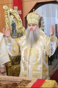 Божественная литургия в храме во имя святого великомученика Георгия Победоносца города Саратова