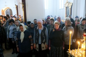 Пассия в храме во имя святого великомученика Георгия Победоносца г.Саратова