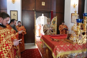 Божественная литургия в Свято-Алексиевском женском монастыре г. Саратова