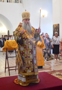 Всенощное бдение в храме в честь Рождества Христова г. Саратова
