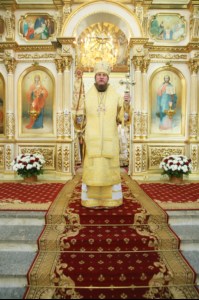 Божественная литургия и молебен у мощей святого равноапостольного князя Владимира в Покровском храме г.Саратова