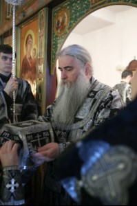Литургия Преждеосвященных Даров в храме во имя святителя Тихона, Епископа Воронежского, Задонского чудотворца г.Саратова