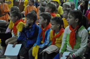 В лагере «Солнечный» завершилась третья смена