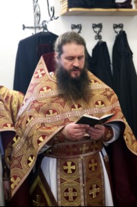 Божественная литургия в Спасо-Преображенском мужском монастыре г.Саратова