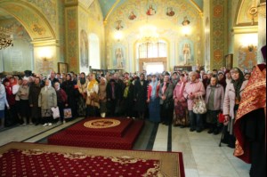 Пасхальная вечерня в храме Покрова Пресвятой Богородицы г.Саратова