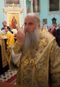Всенощное бдение в храме в честь Сошествия Святого Духа г.Саратова