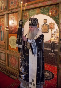 Литургия Преждеосвященных Даров в храме во имя святителя Тихона, Епископа Воронежского, Задонского чудотворца г.Саратова