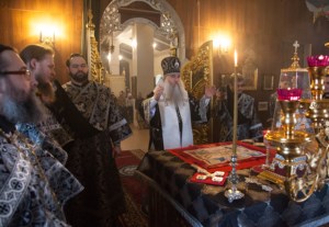 Литургия Преждеосвященных Даров в храме Покрова Пресвятой Богородицы г. Покровска (Энгельса)