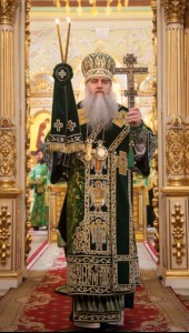 Божественная литургия в храме в честь Покрова Пресвятой Богородицы г.Саратова