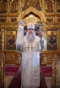 Божественная литургия и крещение оглашенных в Свято-Троицком кафедральном соборе Саратова