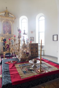 Литургия Преждеосвященных Даров в Свято-Троицком кафедральном соборе г. Вольска