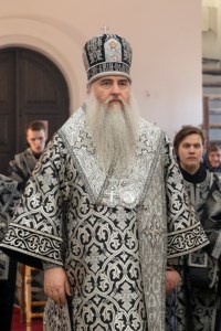 Литургия Преждеосвященных Даров в храме во имя преподобного Сергия Радонежского г.Саратова