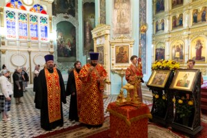 Всенощное бдение в храме Сошествия Святого Духа г. Саратова