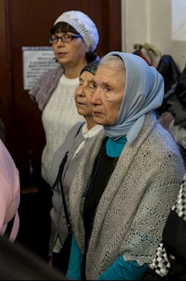 Божественная литургия на Архиерейском подворье – в храме в честь иконы Божией Матери «Утоли моя печали» г. Саратова