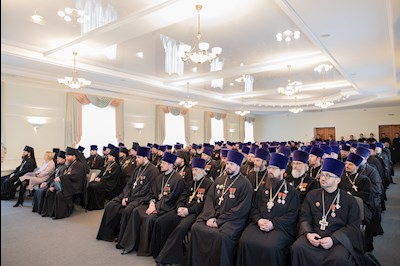 Состоялось ежегодное Епархиальное собрание духовенства
