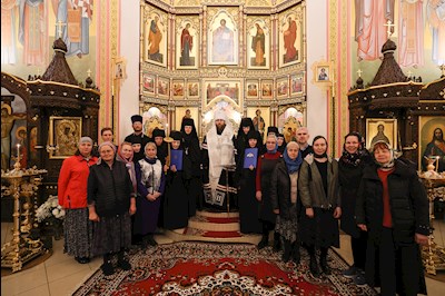 Митрополит Игнатий совершил постриги в Иоанновском женском монастыре