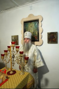 Чин Великого освящения и Божественная литургия в храме святого пророка Илии в селе Липовка Базарно-Карабулакского района