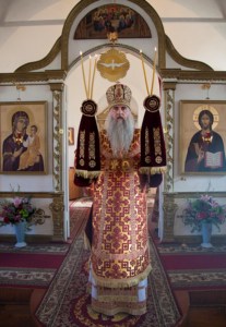 Божественная литургия в Спасо-Преображенском мужском монастыре г. Саратова