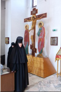 Божественная литургия в Свято-Алексиевском женском монастыре г. Саратова