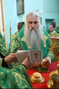 Божественная литургия в храме Сошествия Святого Духа г. Саратова