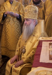 Божественная литургия в Свято-Троицком кафедральном соборе г. Покровска