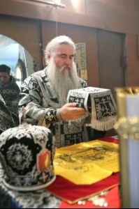 Литургия Преждеосвященных Даров в храме во имя святителя Тихона, Епископа Воронежского, Задонского чудотворца г.Саратова