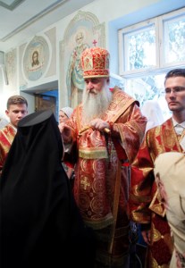 Всенощное бдение в храме святого великомученика и целителя Пантелеимона г. Саратова