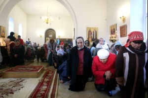 Великое освящение храма святых мучеников Адриана и Наталии г. Саратова и Божественная литургия в новоосвященном храме