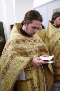 Божественная литургия в храме в честь Благовещения Пресвятой Богородицы г.Саратова
