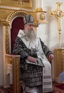 Литургия Преждеосвященных Даров, малое повечерие, утреня и первый час на Архиерейском подворье — храме во имя святых равноапостольных Кирилла и Мефодия при СГУ