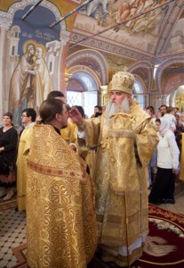 Всенощное бдение в Свято-Троицком кафедральном соборе г.Саратова