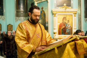 Божественная литургия в храме Сошествия Святого Духа г. Саратова