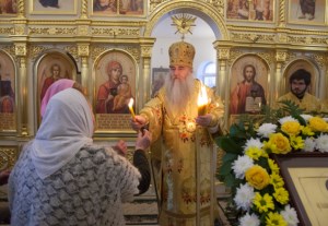 Великое освящение храма во имя святителя Иоанна Златоуста в п. Зональный г.Саратова
