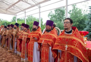 Божественная литургия в Вавиловом Доле