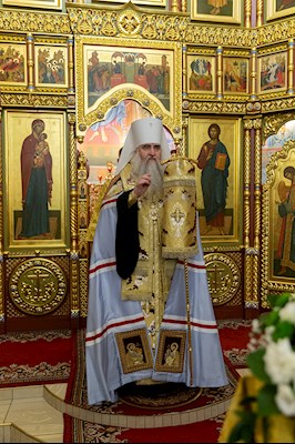 Всенощное бдение в Иоанновском женском монастыре с. Алексеевка