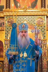 Божественная литургия в храме в честь Сретения Господня г.Саратова
