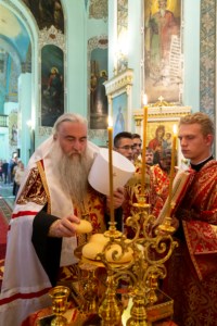Всенощное бдение в храме Сошествия Святого Духа г. Саратова