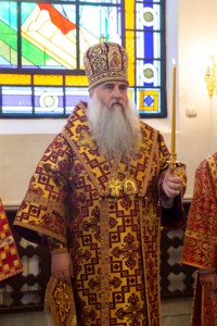 Всенощное бдение на Архиерейском подворье — храме в честь иконы Божией Матери «Утоли моя печали» г. Саратова