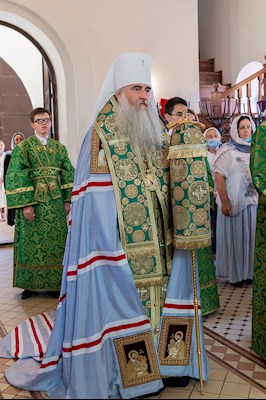 Всенощное бдение в храме преподобного Сергия Радонежского г. Саратова