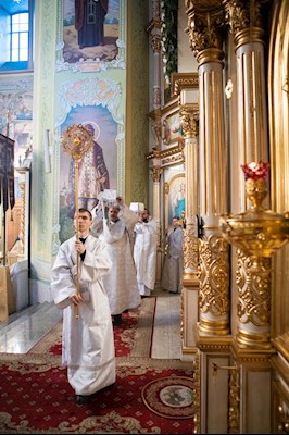 В праздник Крещения Господня митрополит Игнатий совершил Божественную литургию