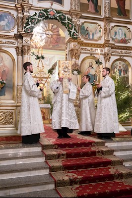 Всенощное бдение в Покровском соборе г. Саратова