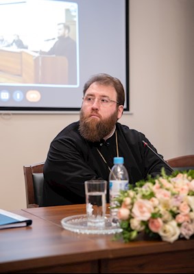 Митрополит Игнатий посетил защиту выпускных работ в СПДС