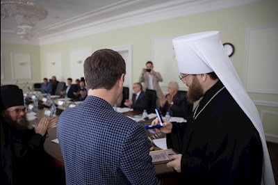 Митрополит Игнатий возглавил работу Общего собрания Саратовского регионального отделения Императорского Православного Палестинского Общества