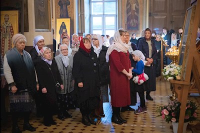 Митрополит Игнатий возглавил соборное архиерейское богослужение в Свято-Троицком кафедральном соборе г. Покровска (Энгельса)