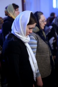 Пассия в храме во имя святого великомученика Георгия Победоносца г.Саратова