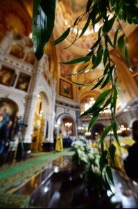 Митрополит Лонгин принял участие в Патриаршем богослужении в день празднования 70-летнего юбилея Его Святейшества