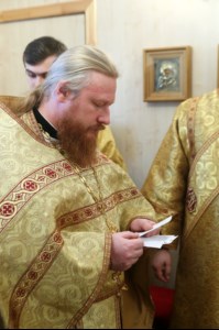 Божественная литургия в храме в честь иконы Божией Матери «Скоропослушница» г.Шиханы Вольского района