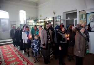Пассия в храме в честь Рождества Христова г.Вольска