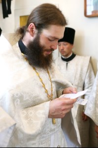 Божественная литургия в Спасо-Преображенском мужском монастыре г. Саратова