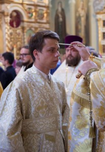 Всенощное бдение в храме в честь Покрова Пресвятой Богородицы г. Саратова